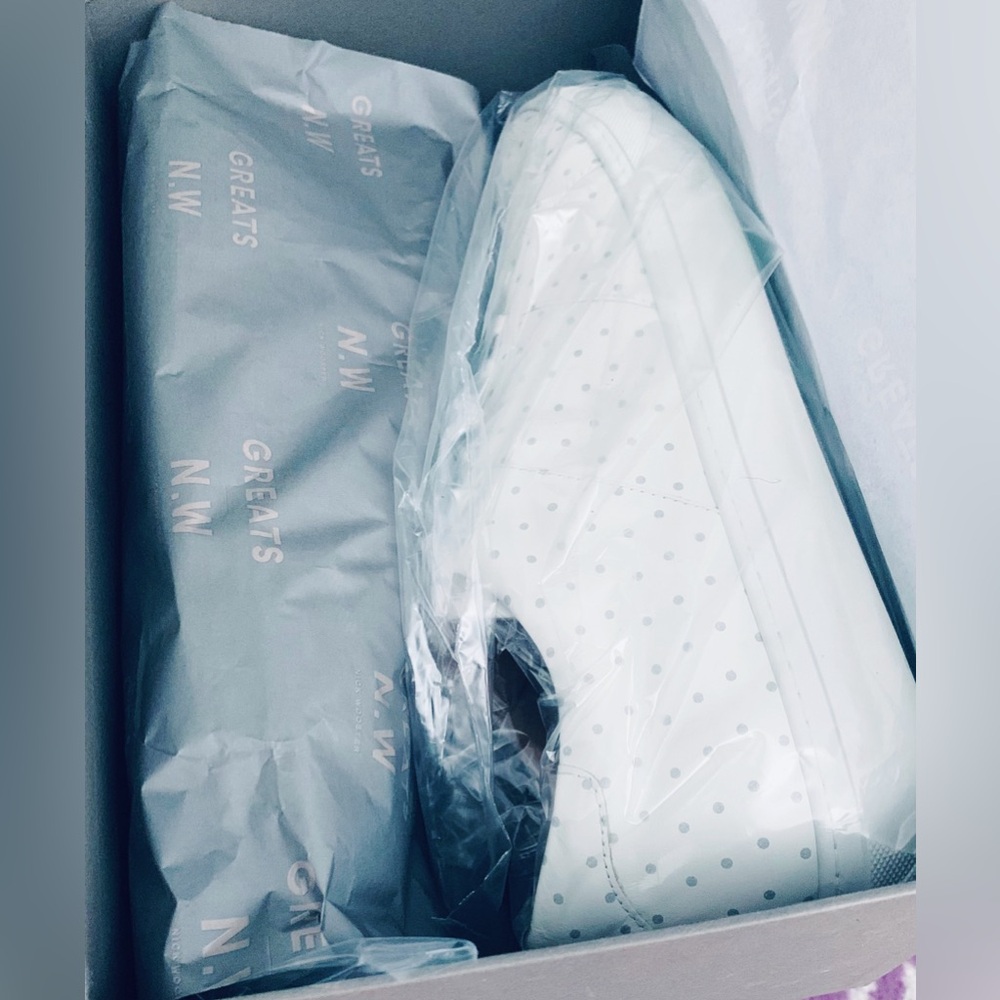 Greats Royale-The Nick Wooster Collection Limited Edition Sneakers, Size 13(46) - Picture 12 of 14